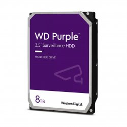 WD Purple WD85PURZ - Disco rígido - 8 TB - interna - 3.5" - SATA 6Gb/s - 5640 rpm - buffer: 256 MB WD85PURZ