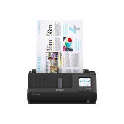 Epson ES-C380W - Scanner para folhas de papel - Duplex - A4/Legal - 600 ppp x 600 ppp - ADF (20 páginas) - até 3500 varreduras 