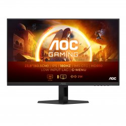 AOC Gaming 24G4XE - G4 Series - monitor LED - gaming - 24" (23.8" visível) - 1920 x 1080 Full HD (1080p) @ 180 Hz - Fast IPS - 