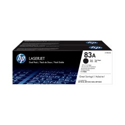 Pack Toners HP 83A Preto CF283AD 1500 Pág. 2un HPCF283AD