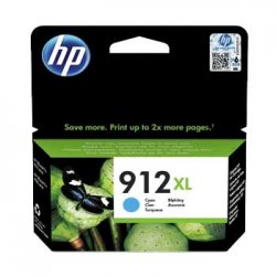 Tinteiro HP 912XL Azul 3YL81A 10ml 825 Pág. HP3YL81A