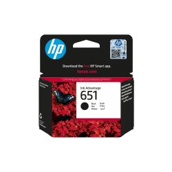 Tinteiro HP 651 Preto C2P10A 600 Pág. HPC2P10A