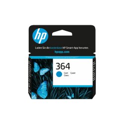 Tinteiro HP 364 Azul CB318EE 3ml 300 Pág. HPCB318E