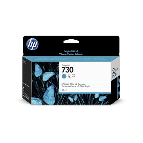 Tinteiro HP 730 Azul P2V62A 130ml HPP2V62A