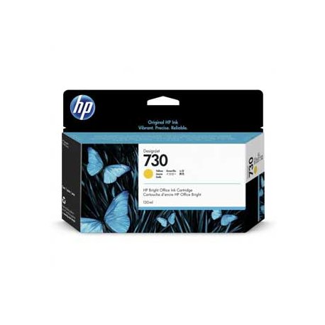 Tinteiro HP 730 Amarelo P2V64A 130ml HPP2V64A