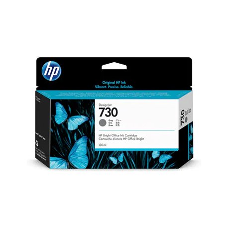 Tinteiro HP 730 Cinzento P2V66A 130ml HPP2V66A