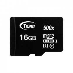 Micro SD Team Group 16GB class10 UHS-I SDHC c/adaptador TUSDH16GCL10U03