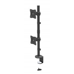 \Suporte de Mesa NAPOFIX 13-32\\\" Vertical 2xDisplays Rotativo 360 - DM1200V\"" DM1200V"""