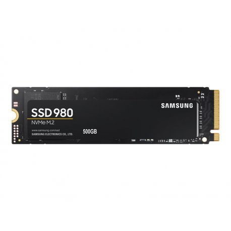 Samsung 980 MZ-V8V500BW - SSD - encriptado - 500 GB - interna - M.2 2280 - PCIe 3.0 x4 (NVMe) - 256-bits AES - TCG Opal Encrypt