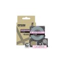 Epson LabelWorks LK-4PAS - Rosa suave/cinza - Rolo (1,2 cm) 1 cassete(s) fita - para LabelWorks LW-C410, LW-C610 C53S672103