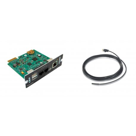 APC Network Management Card 3 with PowerChute Network Shutdown & Environmental Monitoring - Adaptador de gestão remota - 1GbE -