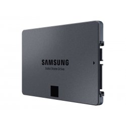 Samsung 870 QVO MZ-77Q1T0BW - SSD - encriptado - 1 TB - interna - 2.5" - SATA 6Gb/s - buffer: 1 GB - 256-bits AES - TCG Opal En