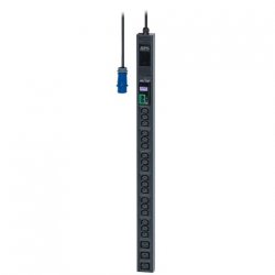 APC Easy Metered Rack PDU EPDU1116M - Unidade de distribuição de potência (montável em bastidor) - AC 200/208/230 V - 3680 VA -