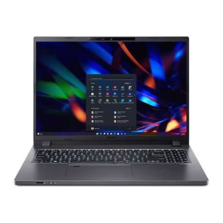 Acer TravelMate P2 16 TMP216-51-TCO - Design de dobradiças de 180 graus - Intel Core i7 - 1355U / até 5 GHz - Win 11 Pro - Inte