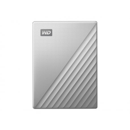 WD My Passport Ultra WDBC3C0010BSL - Disco rígido - encriptado - 1 TB - externa (portátil) - USB 3.0 (USB C conector) - 256-bit