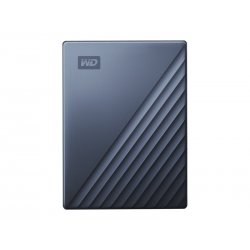 WD My Passport Ultra WDBC3C0020BBL - Disco rígido - encriptado - 2 TB - externa (portátil) - USB 3.0 (USB C conector) - 256-bit