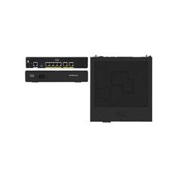 Cisco Integrated Services Router 927 - Roteador - mdm conectado por cabo switch de 4 portas - 1GbE - Portas WAN: 2 C927-4P