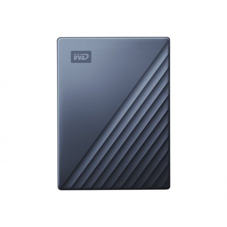 WD My Passport for Mac WDBK6C0060BBL - Disco rígido - encriptado - 6 TB - externa (portátil) - USB 3.2 Gen 1 - 256-bits AES - a