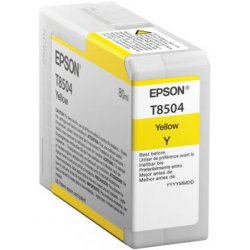 Tinteiro EPSON T8504 Amarelo - SureColor SC-P800 C13T850400