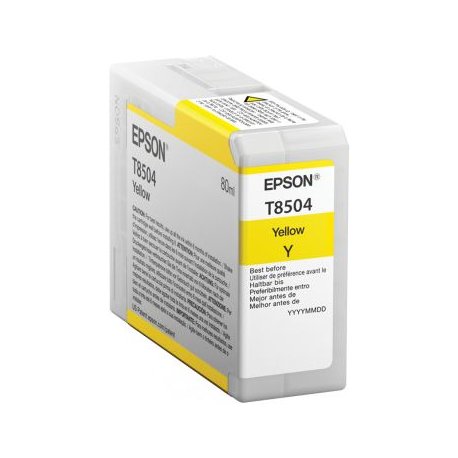 Tinteiro EPSON T8504 Amarelo - SureColor SC-P800 C13T850400