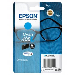 Tinteiro EPSON 408L DURABrite Ultra Ink Ciano C13T09K24010