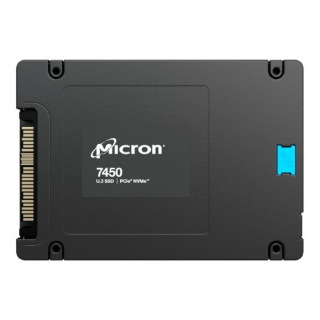 Micron 7450 MAX - SSD - 3.2 TB - interna - 2.5" - U.3 PCIe 4.0 (NVMe) MTFDKCC3T2TFS-1BC1ZABYYR