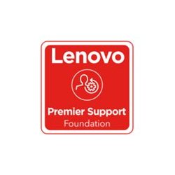 Lenovo Foundation Service + Premier Support - Contrato extendido de serviço - peças e mão de obra - 3 anos - no local - horário