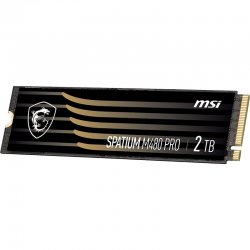 SSD M.2 PCIe 4.0 NVMe MSI 2TB SPATIUM M480 PRO -7400R/7000W-1.000/1.000K IOPS S78-440Q600-P83