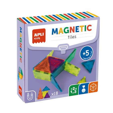 Jogo Educativo Apli Kids Blocos Magneticos APL19419