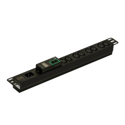 APC Easy Metered Rack PDU EPDU1016M - Unidade de distribuição de potência (montável em bastidor) - AC 200/208/230 V - 3680 VA -