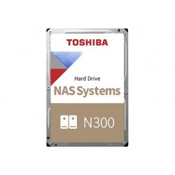 Toshiba N300 NAS - Disco rígido - 18 TB - interna - 3.5" - SATA 6Gb/s - 7200 rpm - buffer: 512 MB HDWG51JUZSVA