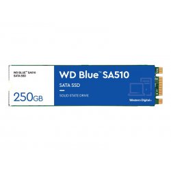 WD Blue SA510 WDS250G3B0B - SSD - 250 GB - interna - M.2 2280 - SATA 6Gb/s - azul WDS250G3B0B-00AXS0