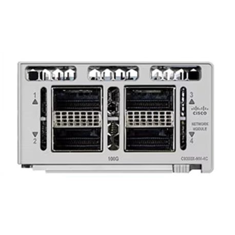 Cisco Network Module - Módulo de expansão - 40GbE, 100GbE - módulo plug-in - para P/N: C9300X-24Y-1A, C9300X-24Y-1E, C9300X-24Y