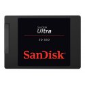 SanDisk Ultra 3D - SSD - 1 TB - interna - 2.5" - SATA 6Gb/s SDSSDH3-1T00-G26