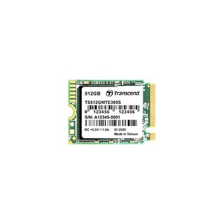 Transcend MTE300S - SSD - 512 GB - interna - M.2 2230 - PCIe 3.0 x4 (NVMe) TS512GMTE300S