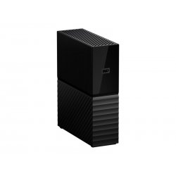 WD My Book WDBBGB0080HBK - Disco rígido - encriptado - 8 TB - externa (desktop) - USB 3.0 - 256-bits AES - preto WDBBGB0080HBK-