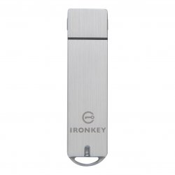 IronKey Basic S1000 - Drive flash USB - encriptado - 8 GB - USB 3.0 - FIPS 140-2 Level 3 - Compatível com TAA IKS1000B/8GB