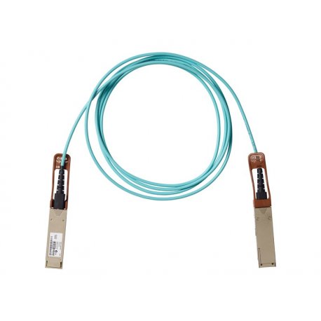 Cisco - Cabo de ligação directa 100GBase - QSFP para QSFP - 10 m - fibra óptica - activo - para P/N: C9500-32C-EDU, C9500-32QC-