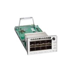 Cisco Catalyst 9300 Series Network Module - Módulo de expansão - 10 Gigabit SFP+ x 8 - para Catalyst 9300 C9300-NM-8X