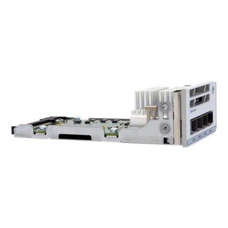 Cisco Catalyst 9200 Series Network Module - Módulo de expansão - Gigabit Ethernet x 4 - para P/N: C9200-48PL-A++, C9200-48PL-E+