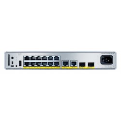 Cisco Catalyst 9200CX - Network Essentials - interruptor - compact - L3 - Administrado - 12 x 10/100/1000 (PoE+) + 2 x 1000Base