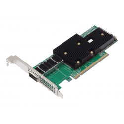 Broadcom P1400GD - Adaptador de rede - PCIe 5.0 x16 baixo perfil - 400 Gigabit QSFP112 x 1 BCM957608-P1400GDF00