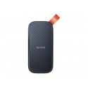 SanDisk Portable - SSD - 1 TB - externa (portátil) - USB 3.2 Gen 2 (USB C conector) SDSSDE30-1T00-G26