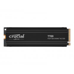 Crucial T700 - SSD - encriptado - 2 TB - interna - M.2 - PCI Express 5.0 (NVMe) - TCG Opal Encryption 2.01 CT2000T700SSD5