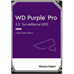 WD Purple Pro WD8002PURP - Disco rígido - 8 TB - vigilância, vídeo inteligente - interna - 3.5" - SATA 6Gb/s - 7200 rpm - buffe